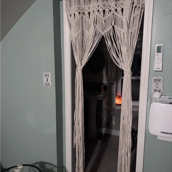 Bohemian Macrame Door Curtain